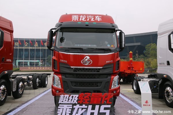 新车到店 邯郸乘龙H5牵引车优势来袭