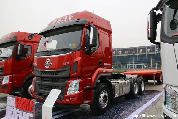 新车到店 邯郸乘龙H5牵引车优势来袭