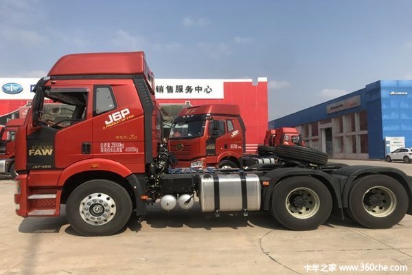新车到店 赣州解放J6P牵引车售36.8万元