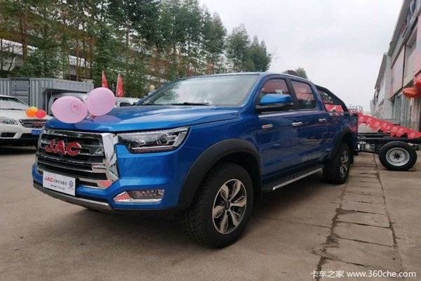 仅售838万元赣州江淮帅铃t6皮卡促销