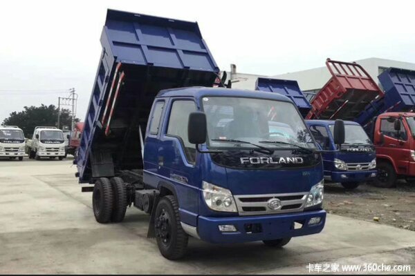 一次购车1台 赣州同鑫小金刚自卸车交车_福田瑞沃_小金刚_卡车之家