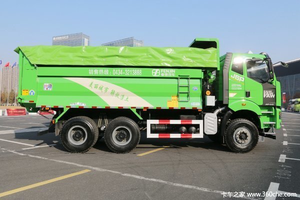 新车到店 吉安解放J6P自卸车仅售40万起