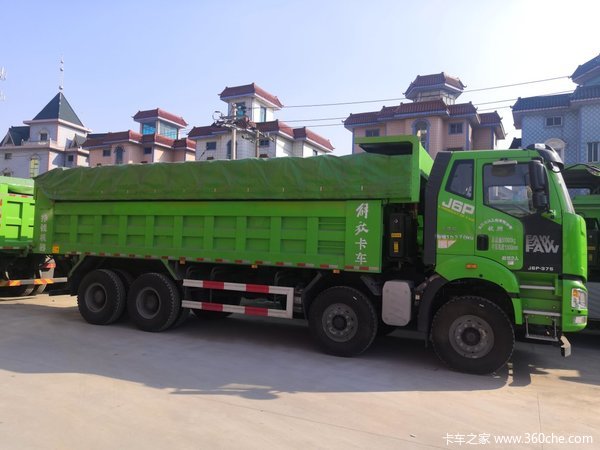 新车到店 杭州解放j6p自卸车仅售40.3万