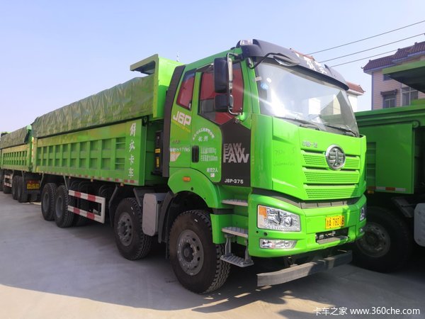 新车到店 杭州解放J6P自卸车仅售40.3万