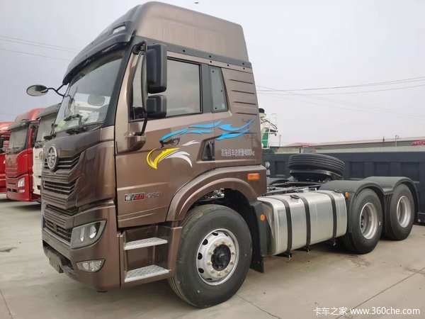 首页 行情导购 降价促销车型名称 青岛解放 悍v重卡 460马力 6x4牵引