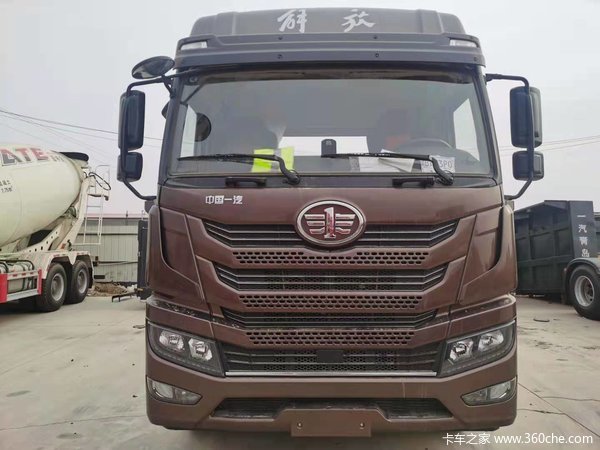 首页 行情导购 降价促销车型名称 青岛解放 悍v重卡 460马力 6x4牵引