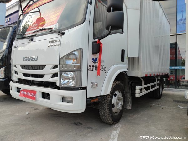 新到店绍兴五十铃M100载货仅售13.38万