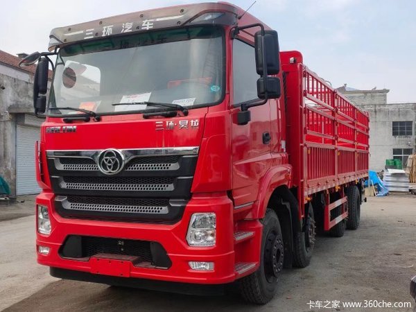 仅售24.7万   T5新款前4后6仓栏车7.6米