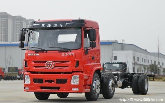 三环昊龙超短轴距前四后四物流车促销中