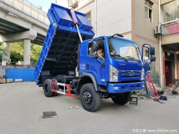 国庆促销三环四驱越野版自卸车上户无忧