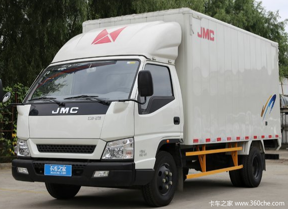 江铃 顺达宽体 豪华款 116马力 4.02米单排厢式轻卡(JX