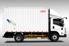 江铃 凯锐重载金刚 154马力 4.08米单排厢式轻卡