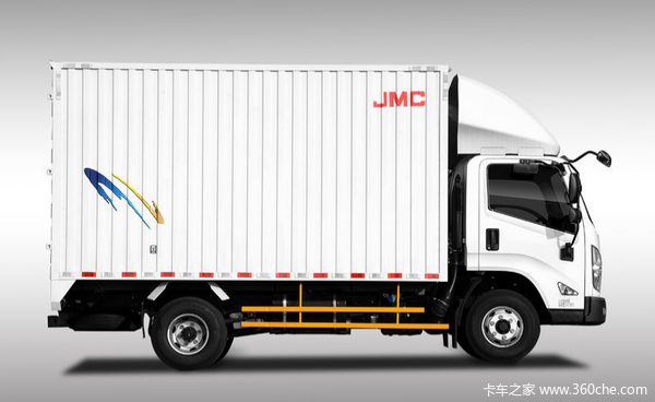 江铃 凯锐重载金刚 154马力 4.08米单排厢式轻卡