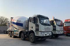 新车到店 保定市解放J6P混凝土搅拌车仅需36.5万元