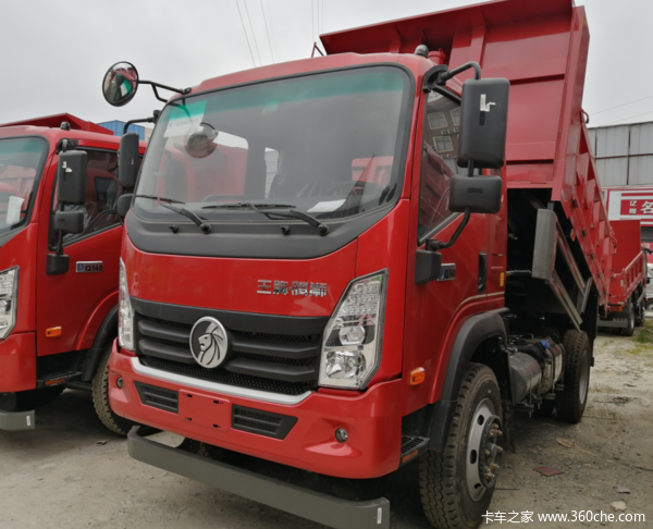 促销时间2021年01月07日至2021年01月14日,重汽王牌 腾狮 自卸车在