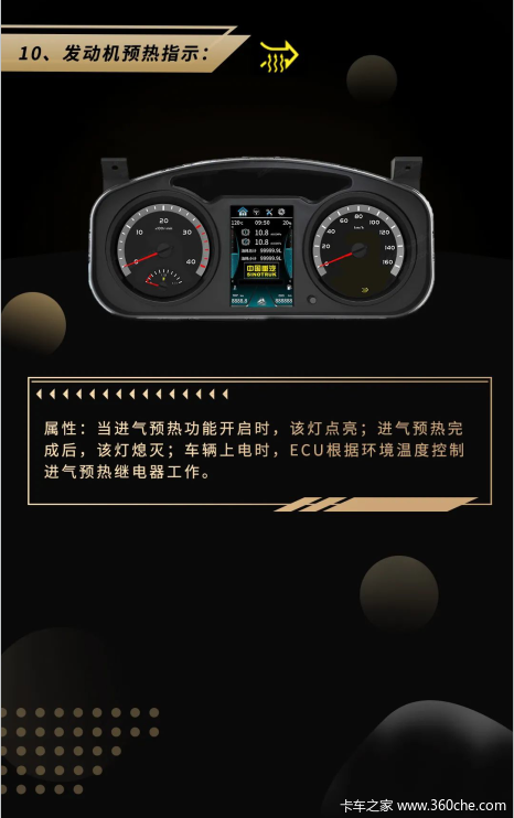 十万个问什么丨说说仪表盘上的指示灯(下)_邢台豪运汽车(豪沃轻卡)