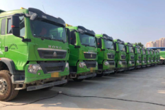 就冲这一点，这位老板把公司60多台自卸车全部换成了豪沃TX