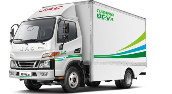 江淮轻卡新能源纯电动车零排放市区道路不担心限行使用更安心