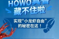 HOWO真香丨藏不住啦，实现小龙虾自由的秘密在这！