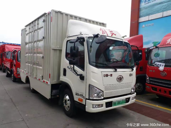 绿通行业首选 成都市J6F电动轻卡直降0.3万