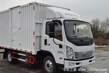 现代商用车 泓图EV 4.5T 4.2米单排纯电动厢式轻卡(CHM5040XXYZDC33BEV)115kWh