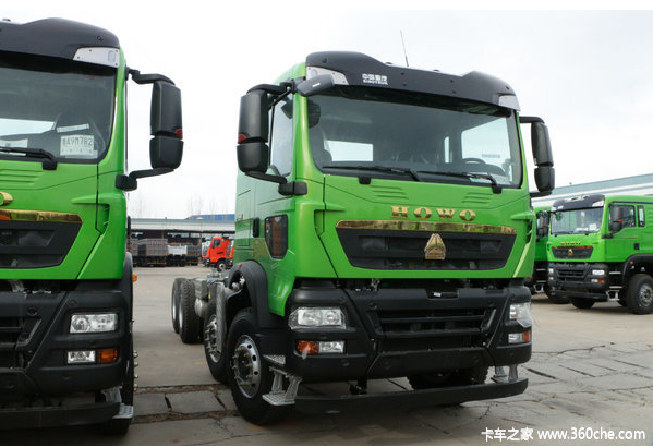 无锡市豪沃 TX自卸车 350 手动档 底盘 30.98万