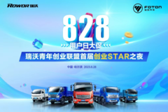 福田汽车828周年庆用户嘉年华 瑞沃青年创业联盟首届创业STAR