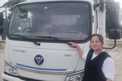 选奥选奥铃智蓝纯电轻卡铃智蓝纯电轻卡 看长沙彭老板的城配生意经！