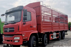 航天万山 WS 270马力 8X2 9.6米仓栅式载货车优惠促销