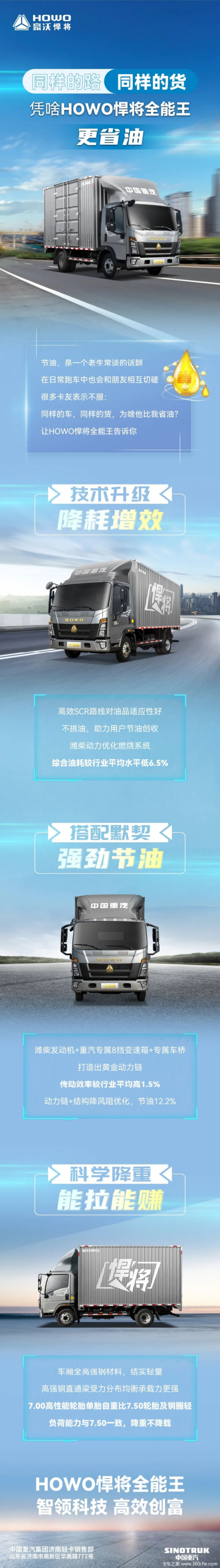 同样的路同样的货 凭啥HOWO悍将全能王更省油