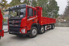 东风华神前四后六提升桥7米6平板自卸车