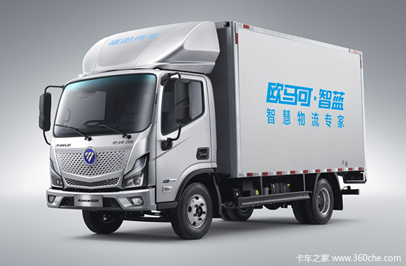 高效节能绿色畅行欧马可智蓝hs斩获年度第一节能混动轻卡大奖