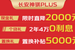 年末购车正当时，购长安神骐PLUS享5000元置换补贴！