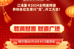 开工大吉！江淮重卡恭祝您生意兴“龙，龙年大吉