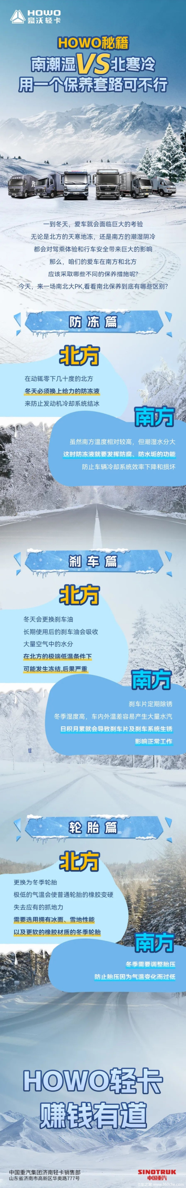 HOWO秘籍 南潮北寒,用一个保养套路可不行