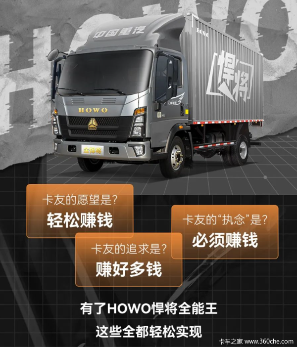 howo悍将全能王满足卡友真的很难吗