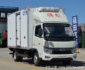 福田 时代领航S1 120马力 4.09米冷藏车(国六)