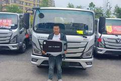 恭喜李先生 喜提欧马可S1 3.83米载货车1台