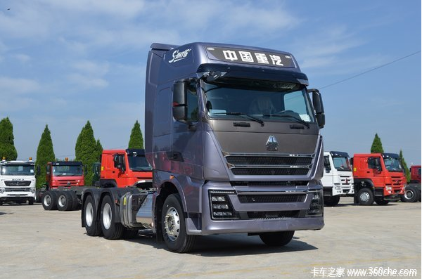 无锡市豪沃 TH7 牵引 610马力 自动 底盘 34.58万