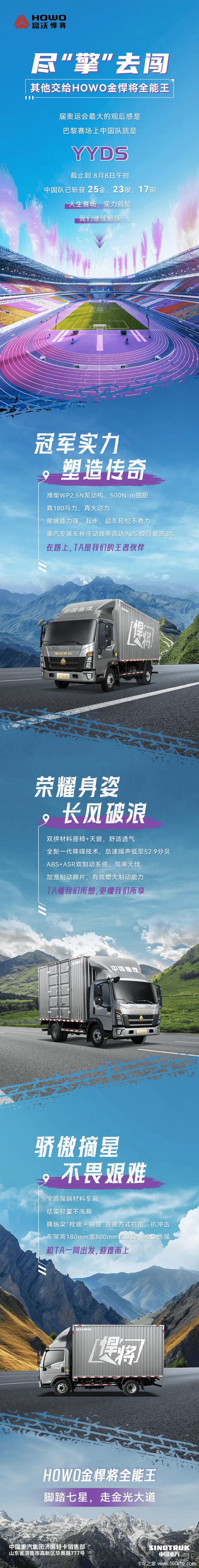 尽“擎”去闯 其他交给HOWO金悍将全能王 火热促销中
