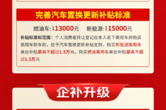 国补延续，企补升级！购长安跨越，享更多补贴！