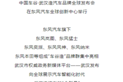 “车谷造”汽车品牌群首次集中亮相“武汉发布”