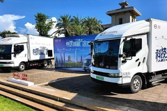 比亚迪T5轻卡登陆海南，混动油电双续航，创新城配解决方案