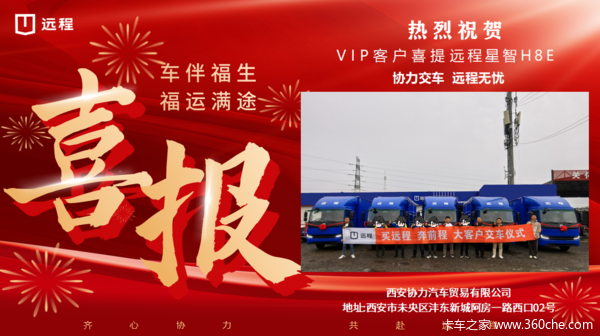 5台星智H8E电动载货车成功交付客户