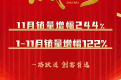 上汽跃进 1-11月销量增幅122% 再攀高峰