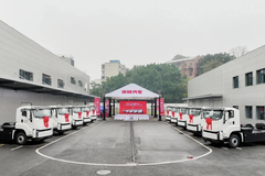 提速打造便捷超充之城庆铃汽车首批200台铃界超充重卡交付