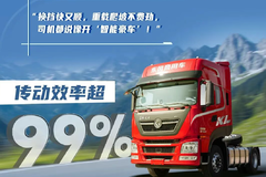 快递快运行业「高效省心王」——东风天龙KL4x2牵引车！
