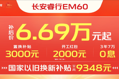 开工抢头彩 睿行EV补后6.69万元起