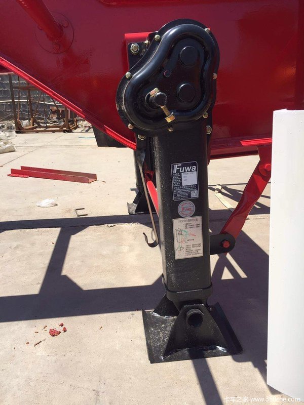 高强度骨架车骨架式集装箱半挂车图片