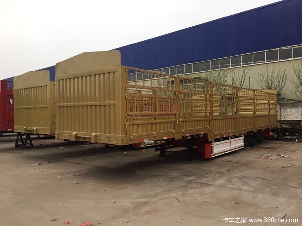 轻型花篮半挂车仓栅式半挂车图片
